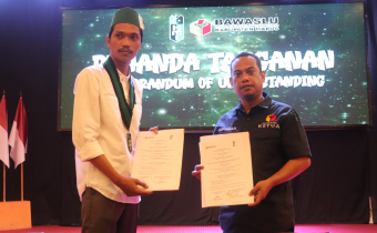 MoU Bawaslu Maros dan HMI
